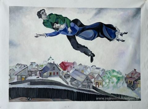 Schilderij in opdracht – foto van het voltooide schilderij