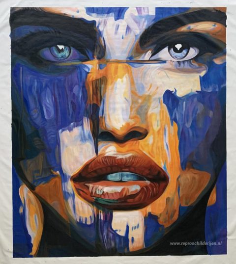 Schilderij in opdracht – foto van het voltooide schilderij