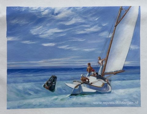 Schilderij in opdracht – foto van het voltooide schilderij