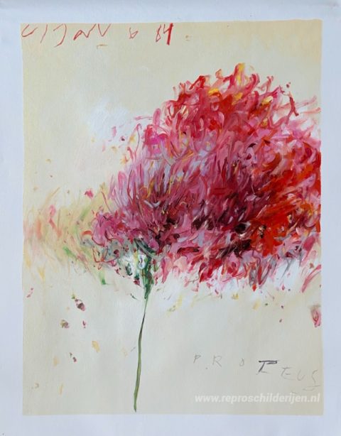 Schilderij in opdracht – foto van het voltooide schilderij