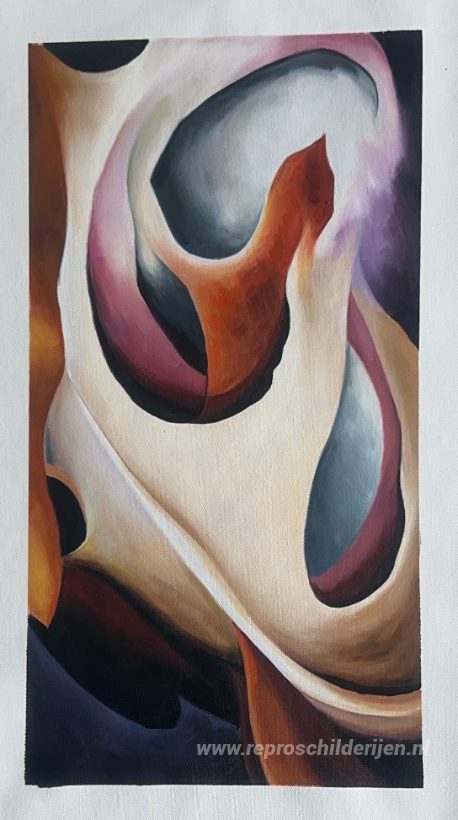 Schilderij in opdracht – foto van het voltooide schilderij