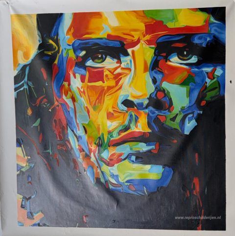 Schilderij in opdracht – foto van het voltooide schilderij