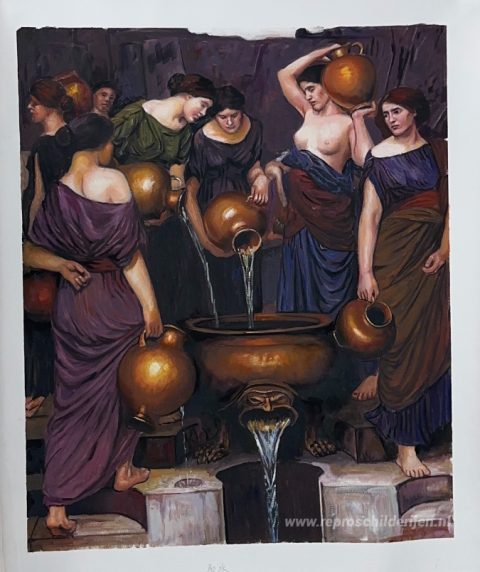 Schilderij in opdracht – foto van het voltooide schilderij