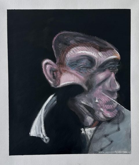 Schilderij in opdracht – foto van het voltooide schilderij