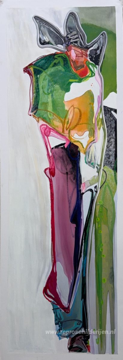 Schilderij in opdracht – foto van het voltooide schilderij