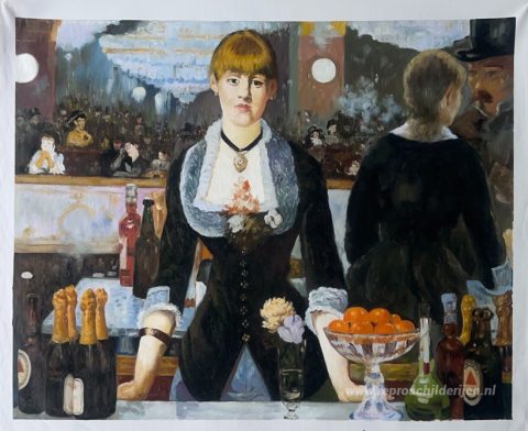 Schilderij in opdracht – foto van het voltooide schilderij