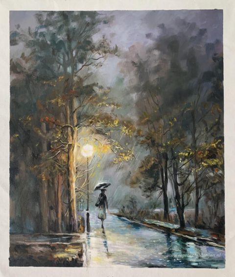 Schilderij in opdracht – foto van het voltooide schilderij