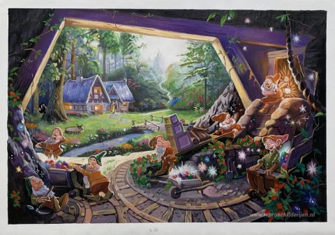 Schilderij in opdracht – foto van het voltooide schilderij