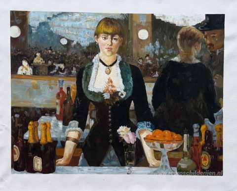 Schilderij in opdracht – foto van het voltooide schilderij