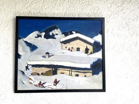 Schilderij in opdracht – foto van het voltooide schilderij