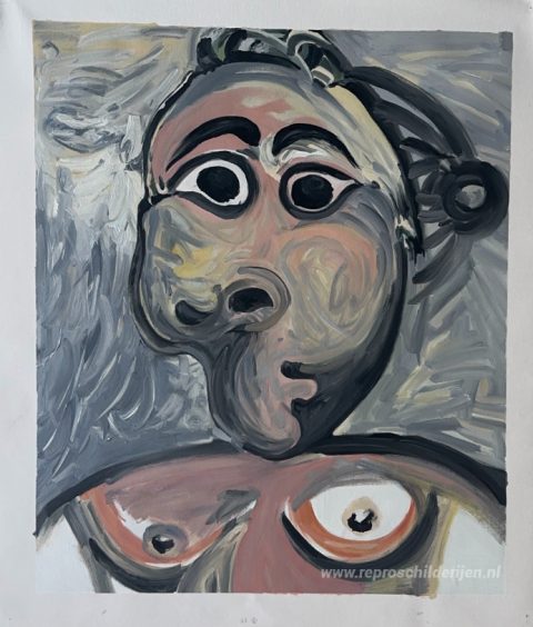 Schilderij in opdracht – foto van het voltooide schilderij