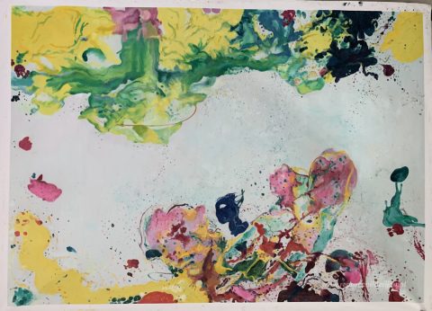 Schilderij in opdracht – foto van het voltooide schilderij