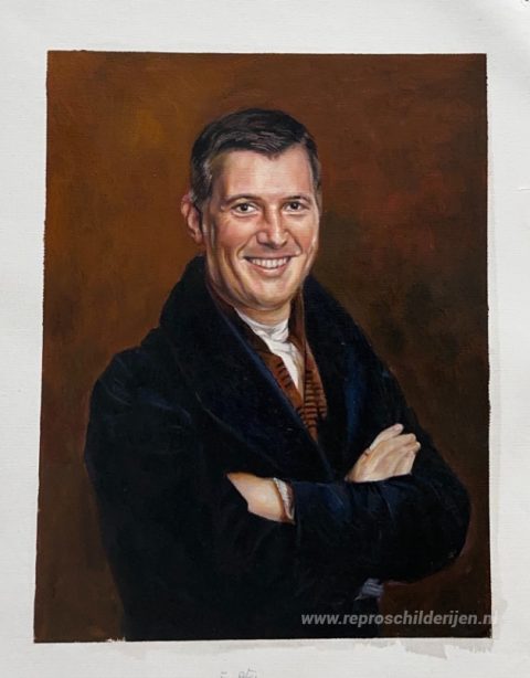 Schilderij in opdracht – foto van het voltooide schilderij