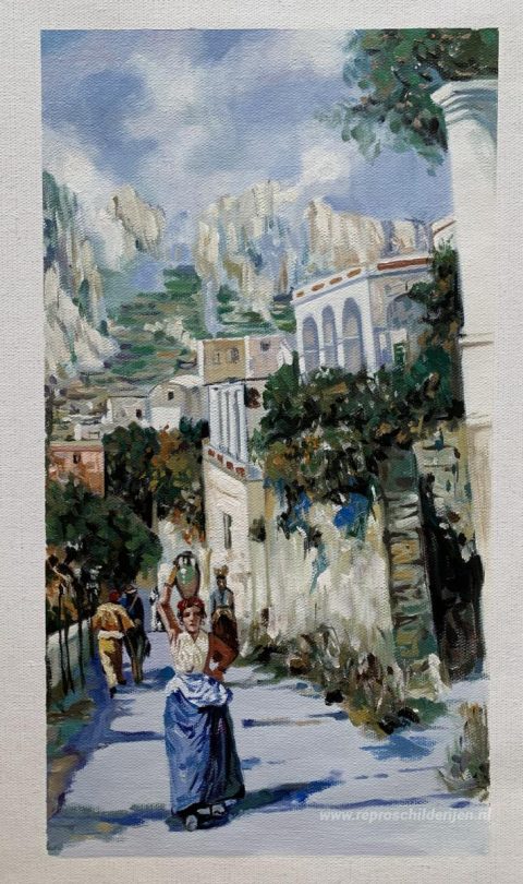 Schilderij in opdracht – foto van het voltooide schilderij