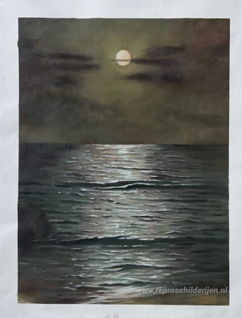 Schilderij in opdracht – foto van het voltooide schilderij