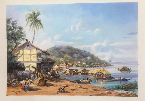 Schilderij in opdracht – foto van het voltooide schilderij