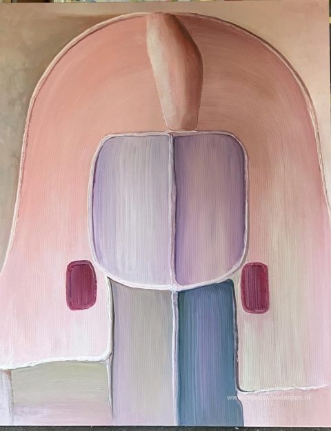 Schilderij in opdracht – foto van het voltooide schilderij