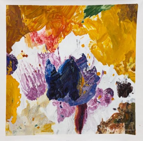 Schilderij in opdracht – foto van het voltooide schilderij