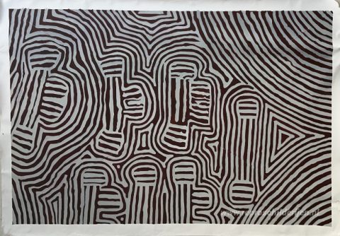 Schilderij in opdracht – foto van het voltooide schilderij