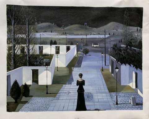 Schilderij in opdracht – foto van het voltooide schilderij