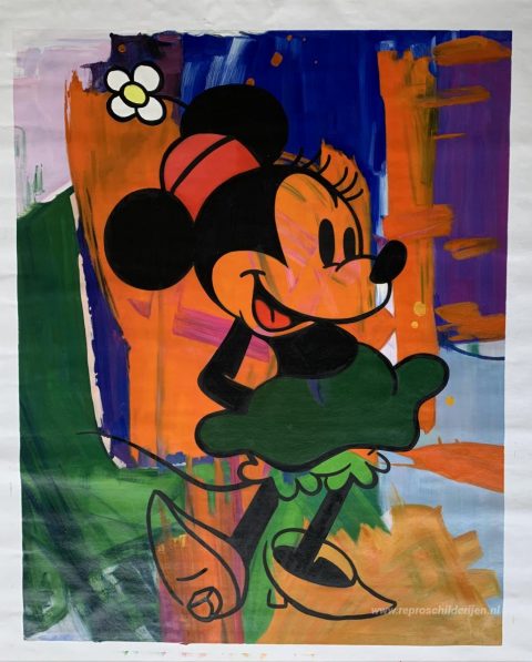 Schilderij in opdracht – foto van het voltooide schilderij
