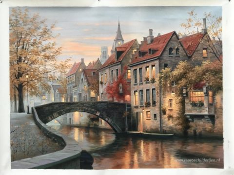 Schilderij in opdracht – foto van het voltooide schilderij