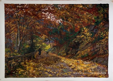 Schilderij in opdracht – foto van het voltooide schilderij