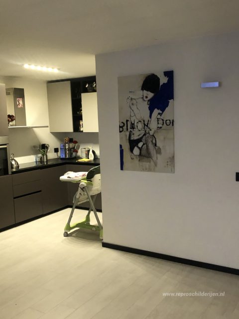 Schilderij in opdracht – foto van het voltooide schilderij