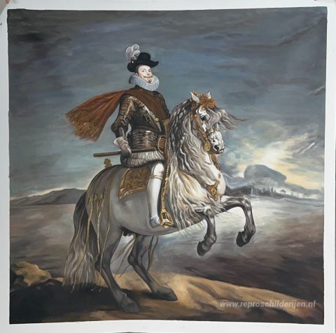 Schilderij in opdracht – foto van het voltooide schilderij