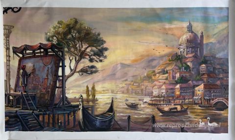 Schilderij in opdracht – foto van het voltooide schilderij