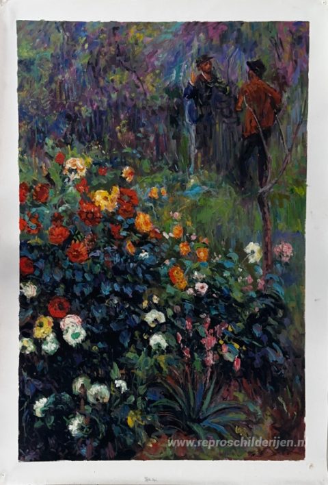 Schilderij in opdracht – foto van het voltooide schilderij