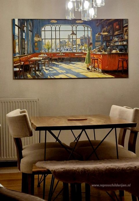 Schilderij in opdracht – foto van het voltooide schilderij