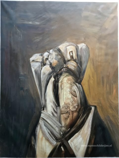 Schilderij in opdracht – foto van het voltooide schilderij
