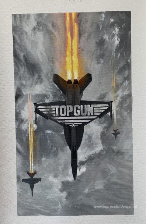 Schilderij in opdracht – foto van het voltooide schilderij