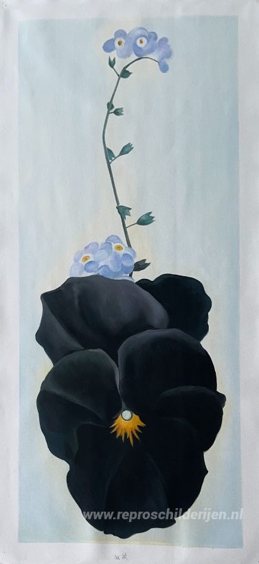 Schilderij in opdracht – foto van het voltooide schilderij