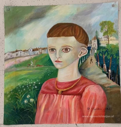 Schilderij in opdracht – foto van het voltooide schilderij