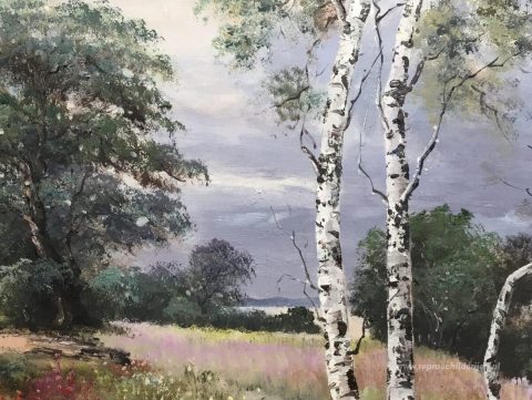 Schilderij in opdracht – foto van het voltooide schilderij