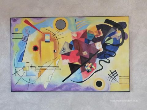 Schilderij in opdracht – foto van het voltooide schilderij