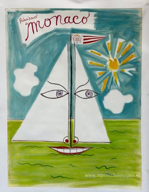 Schilderij in opdracht – foto van het voltooide schilderij