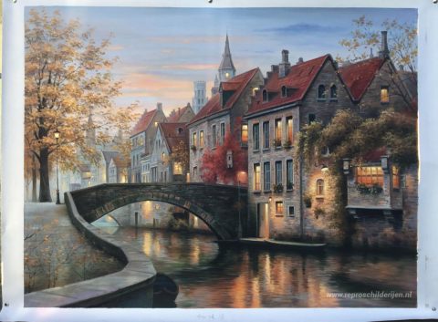 Schilderij in opdracht – foto van het voltooide schilderij
