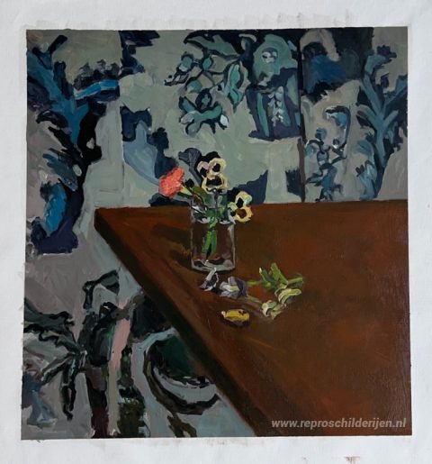 Schilderij in opdracht – foto van het voltooide schilderij