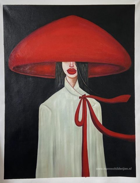 Schilderij in opdracht – foto van het voltooide schilderij