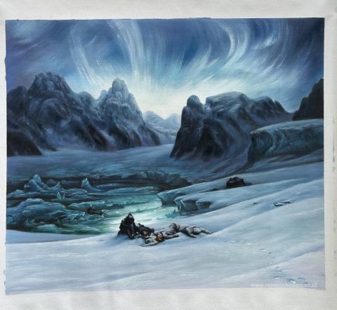 Schilderij in opdracht – foto van het voltooide schilderij