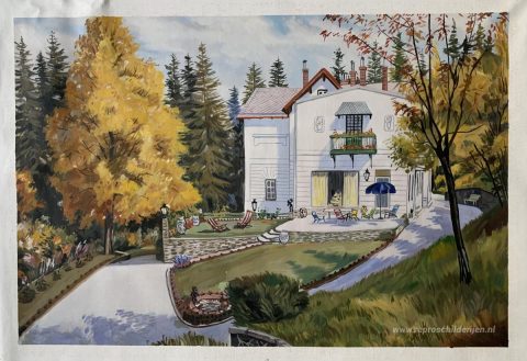 Schilderij in opdracht – foto van het voltooide schilderij