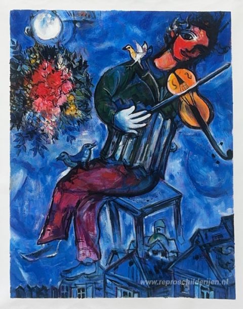 Schilderij in opdracht – foto van het voltooide schilderij