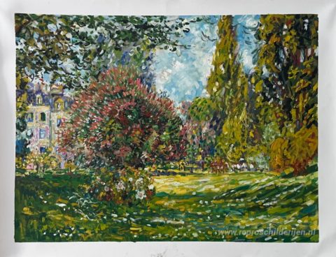 Schilderij in opdracht – foto van het voltooide schilderij