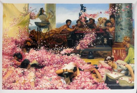 Schilderij in opdracht – foto van het voltooide schilderij