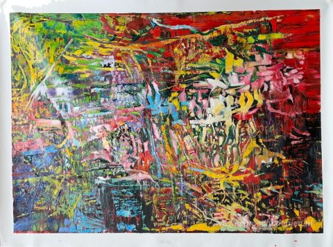 Schilderij in opdracht – foto van het voltooide schilderij