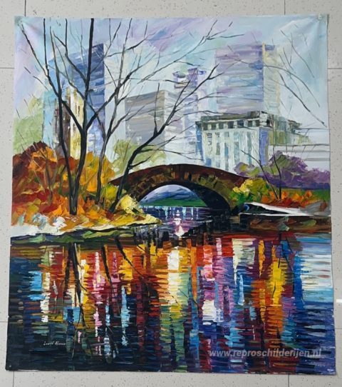 Schilderij in opdracht – foto van het voltooide schilderij