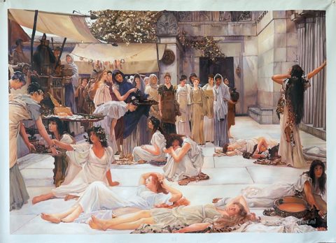 Schilderij in opdracht – foto van het voltooide schilderij